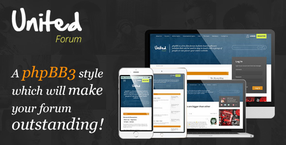 UnitedForum - phpBB style preview