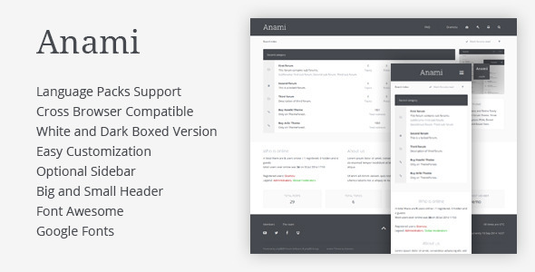 Anami - phpBB style preview
