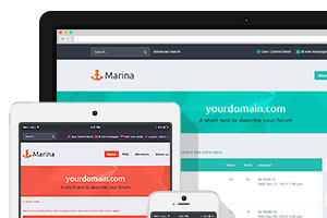 Marina - Flat Design phpBB Style